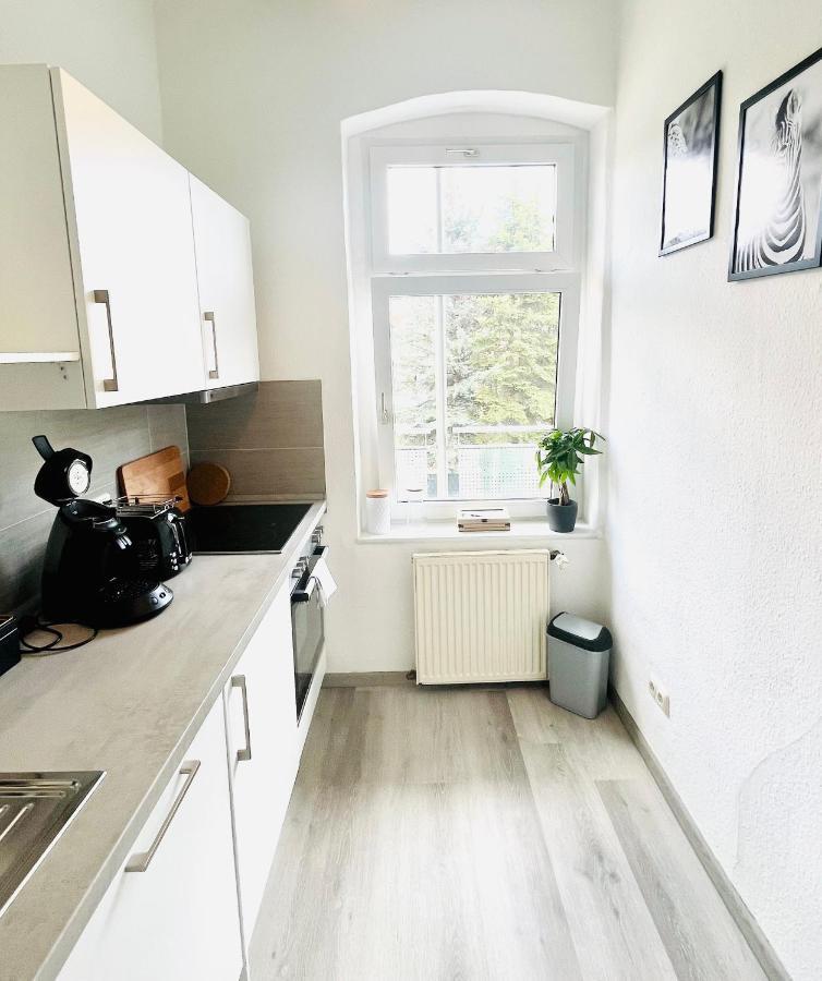 Renoviertes Apartment In Zentraler Lage - Wlan, Smart-Tv, Kueche, Balkon Und Queensize-Bett Fuer 4 Gaeste Erfurt Luaran gambar